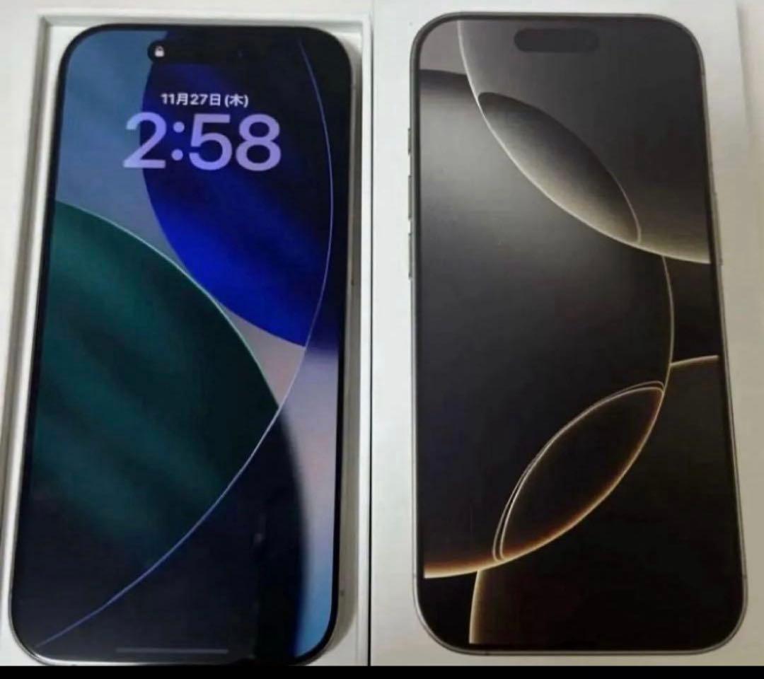 iPhone 16 Pro 256GB SIMフリー　ナチュラルチタニウム