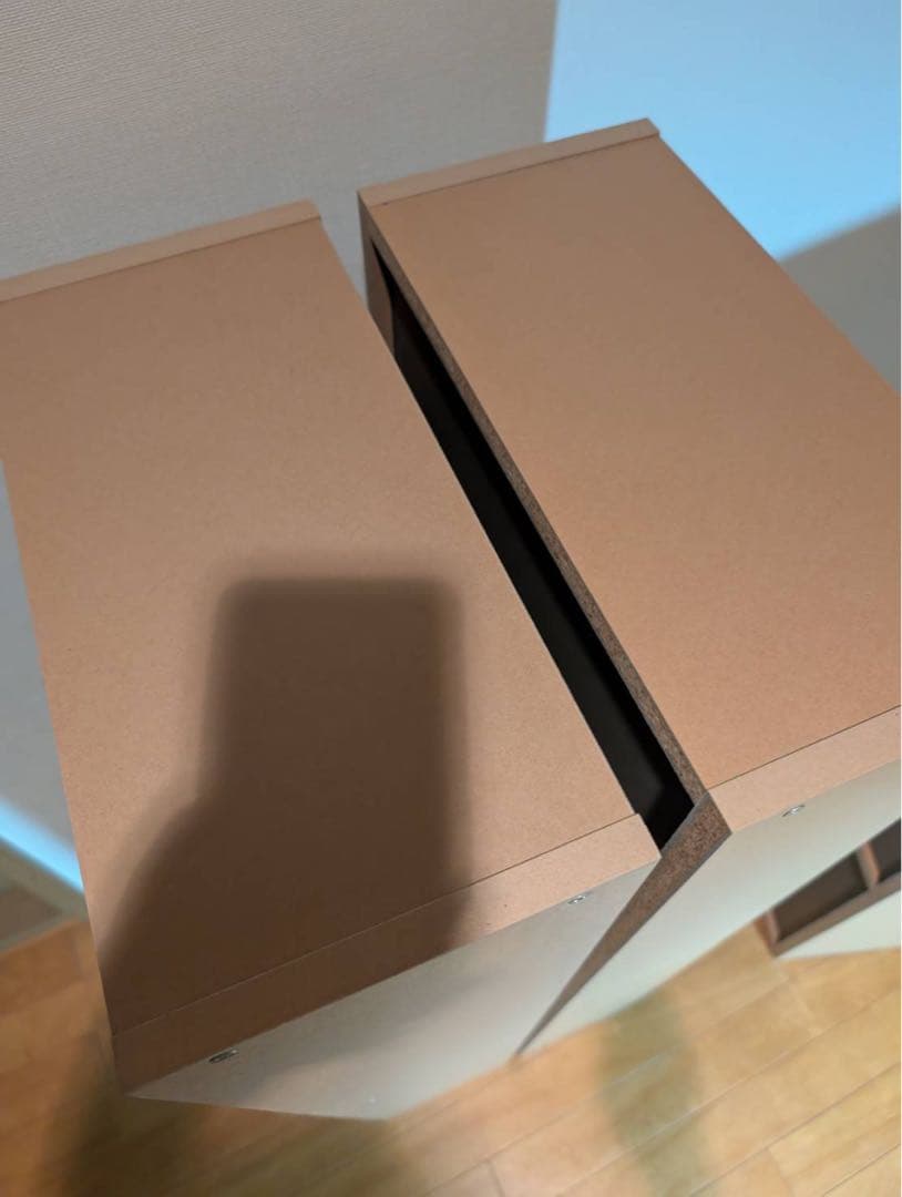 ■送料込■無印良品 パルプボードボックスマルチラックA4 本棚 カラーボックス