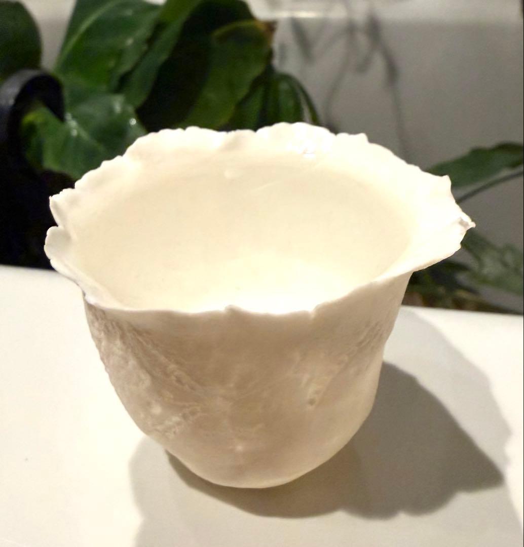 ヴァレリーカサド　繊細の極み　フレアとボタニカル意匠の美しい極薄器