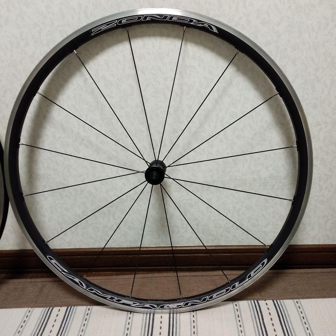 Campagnolo Zondaホイール前後セット622×17C 走行距離70K