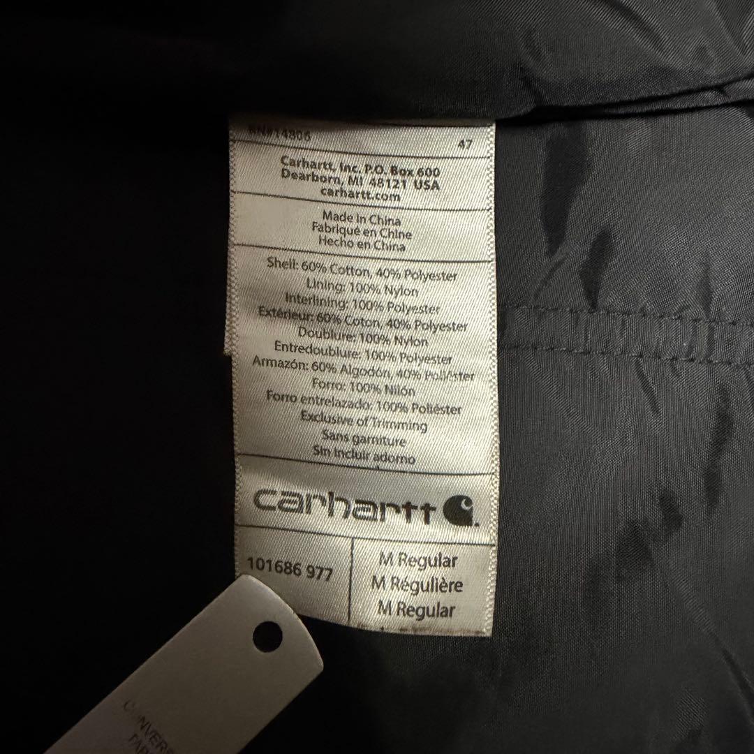 【美品】 10s Carhartt リアルツリー ベスト