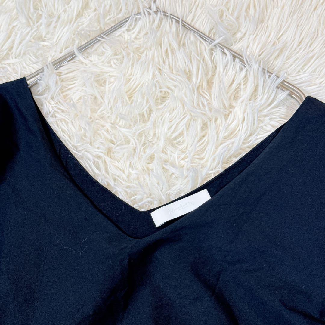 極美品 マーレット MILLER ミレー　ギャザーワンピース　XS　フレア