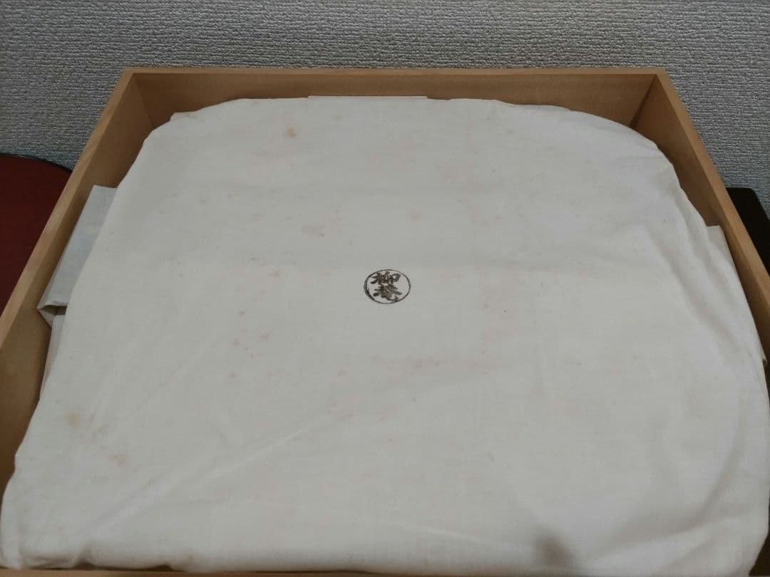 京都初瀬川柳菴(庵)造柳菴好 朱布摺(しゅふしょう) 半月膳六客