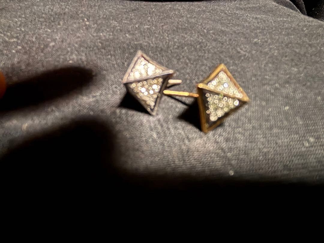 アヴァランチ　10K ダイヤモンドピアス