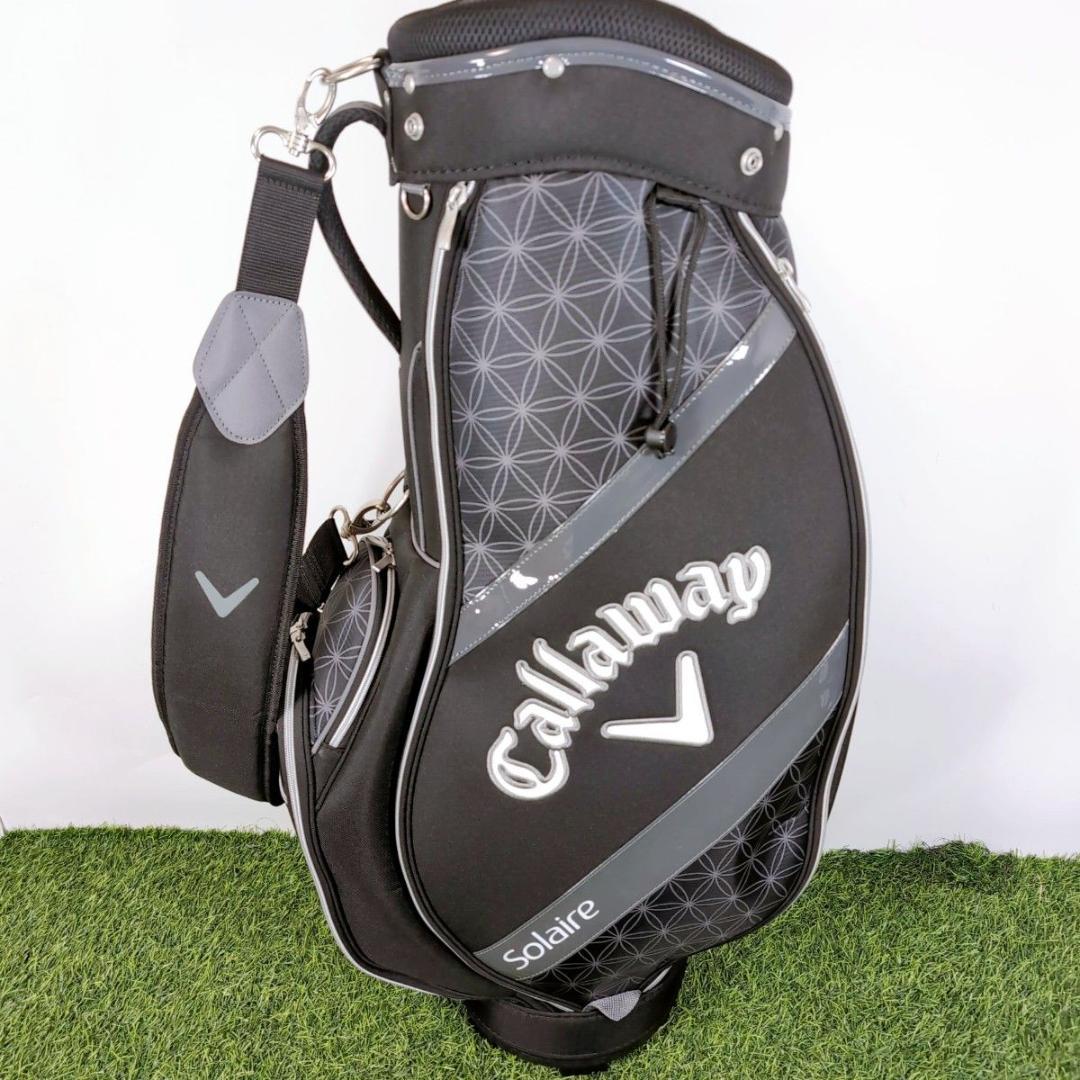 キャロウェイ ソレイル レディース L 女性用 ゴルフ8本セット ブラック 黒