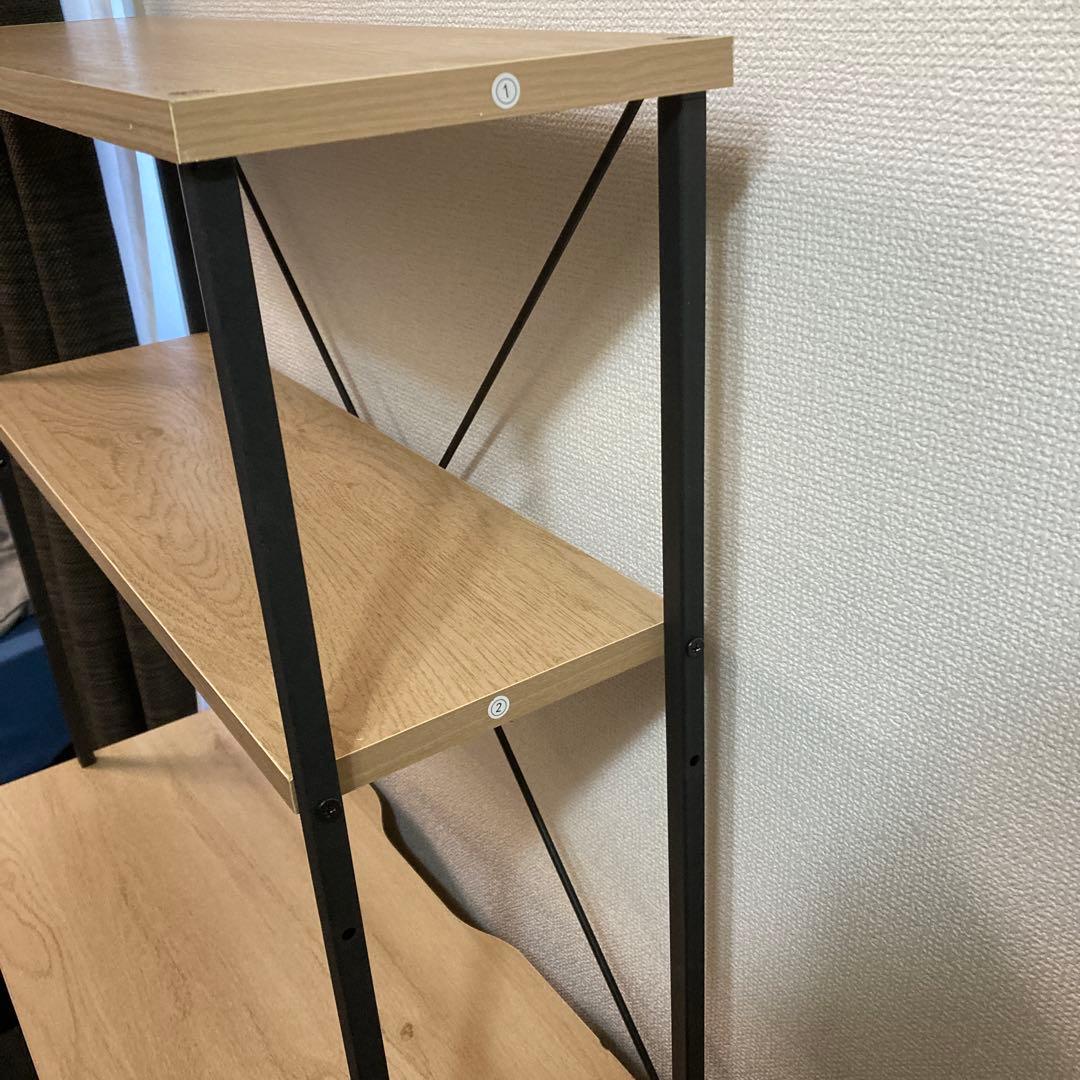 アイリスオーヤマ ゴミ箱収納付きラック