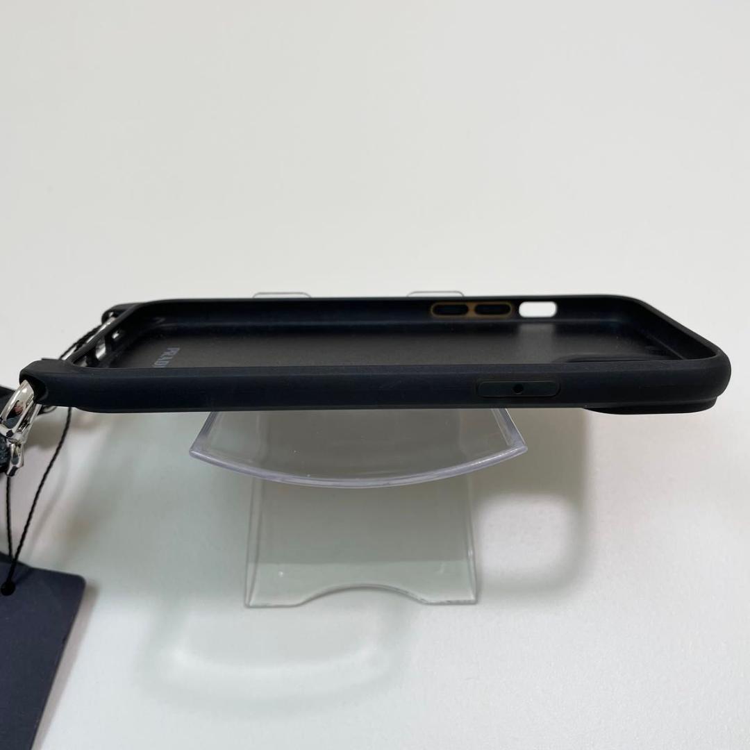 プラダ iPhone14 Plus マホケース ショルダー ブラック 新品未使用