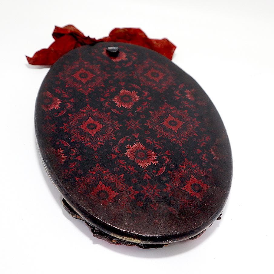 ヴィンティージ風 ペルシャ猫 《小さな女公爵》ロココ調 デコパージュ 壁飾り