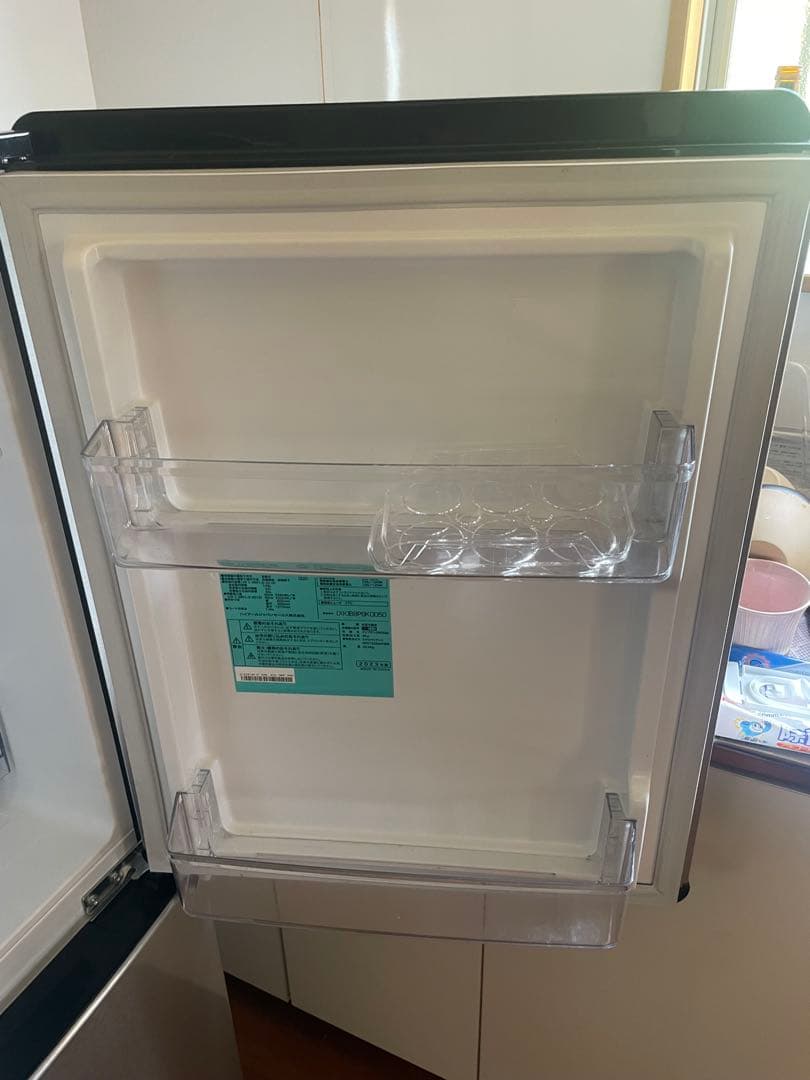 Haier製ノンフロン冷凍冷蔵庫JR-XP2NF148F 2023製説明文必見