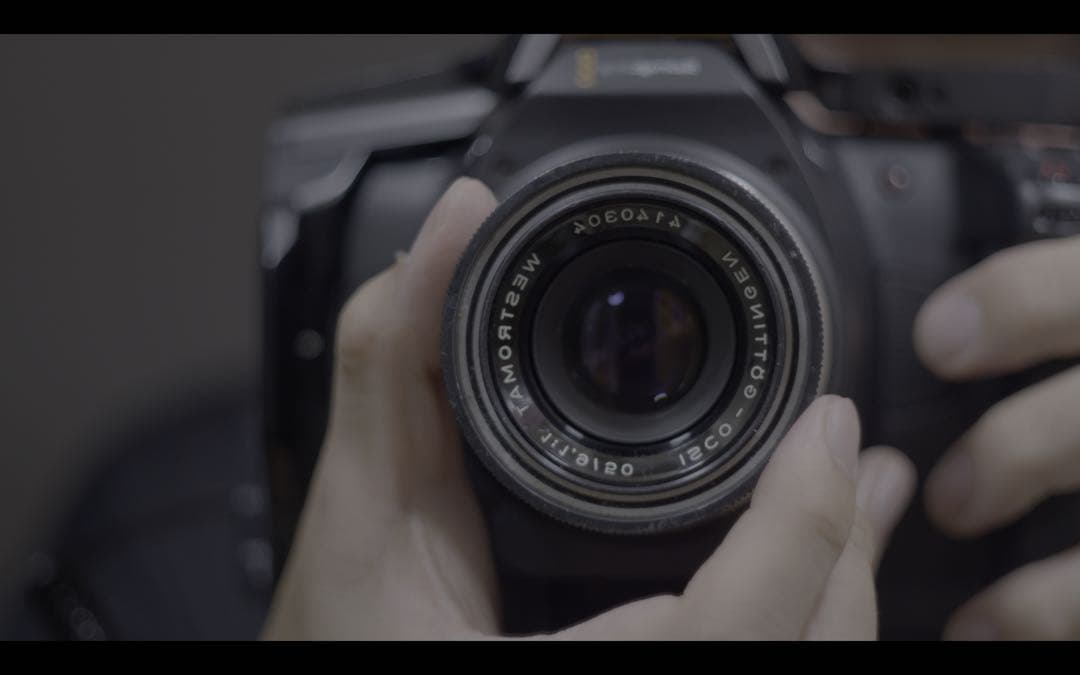 レンズ(単焦点) ISCO GOTTINGEN WESTROMAT 50mm f1.9 m42