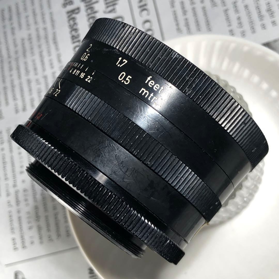 レンズ(単焦点) ISCO GOTTINGEN WESTROMAT 50mm f1.9 m42