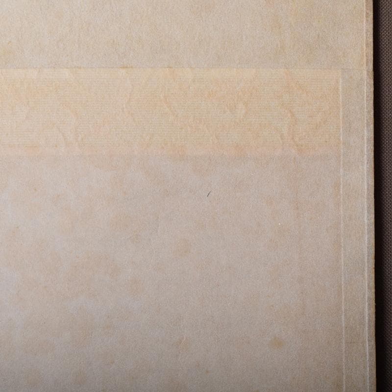 かんちゃん　前大徳　福本積應筆　一行書　「一期一会」　共箱　C　7825A