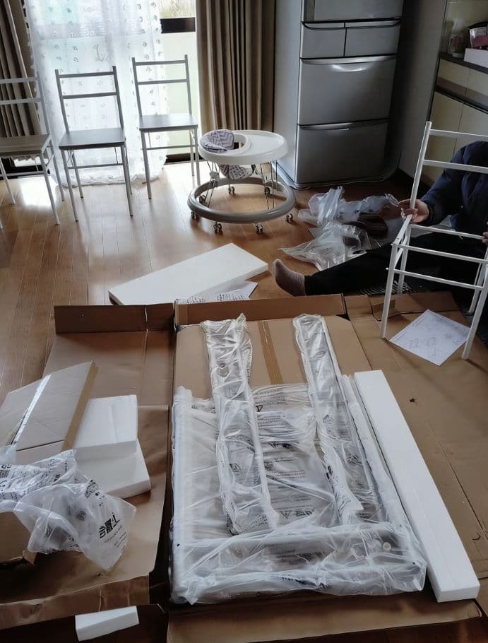 ダイニングテーブルセット 5点セット（2-12）