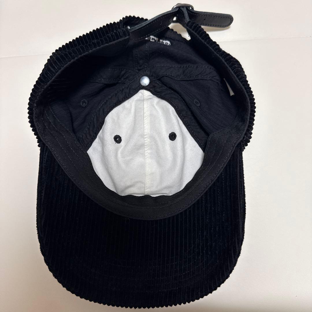 SUPREME シュプリーム Sロゴ コーデュロイ ブラック