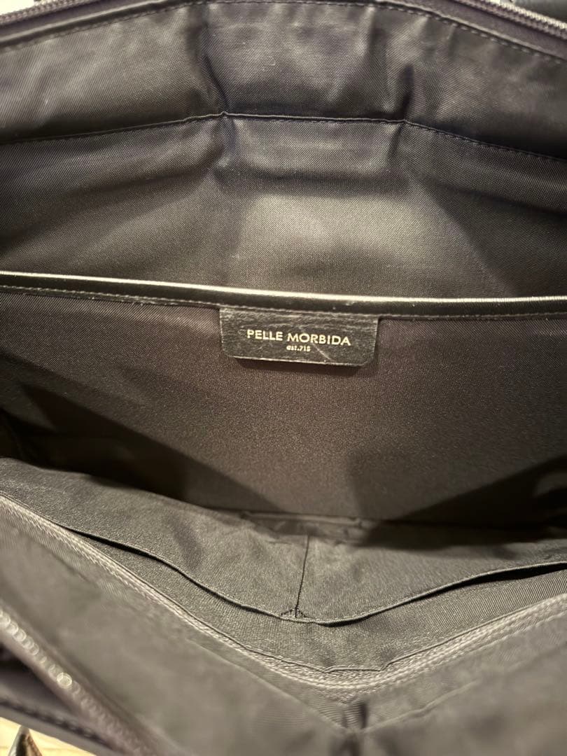 【美品】ペッレモルビダ　ナイロン トートバッグ 黒 ビジネスバッグ