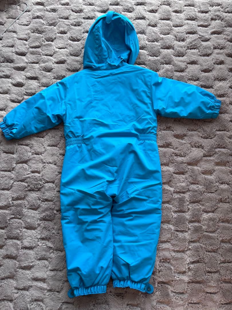 mont-bell スキーウェア　ジャンプスーツ　90 手袋、靴下付き