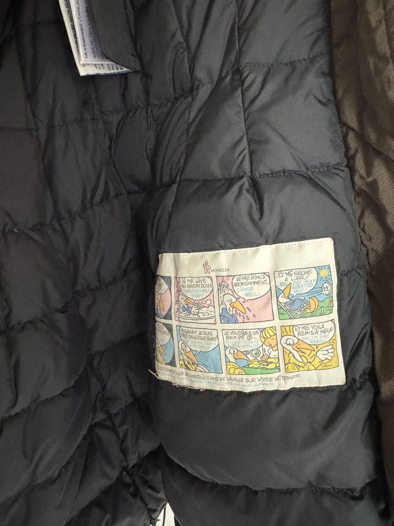 MONCLER モンクレール ファー付きダウンコートARRIOUS モッズコート