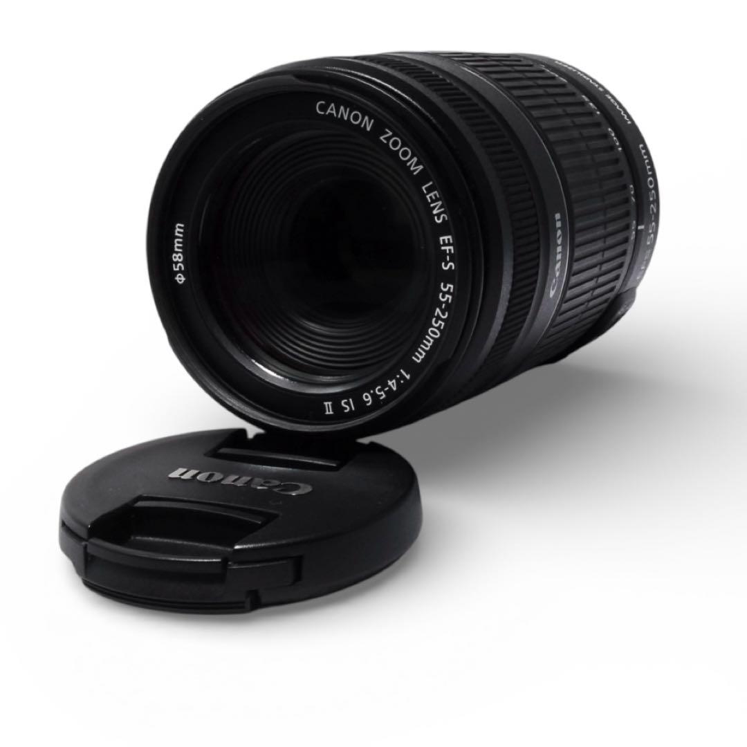 ⭐️付属品多数⭐️Canon EF-S55-250mm IS Ⅱ レンズ