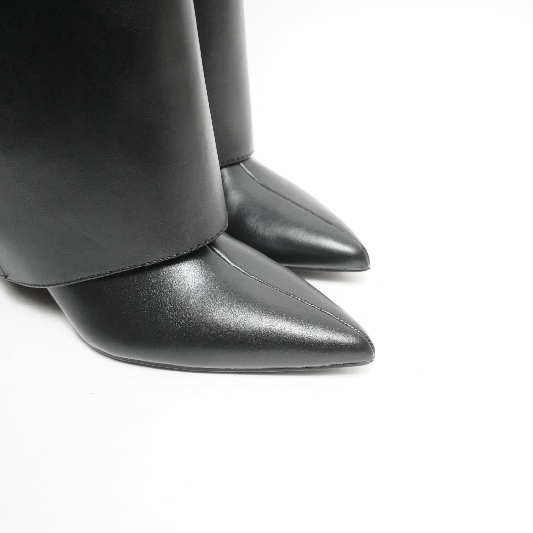 【新品未使用タグ付き】ZARA ザラ ハイヒールゲーターブーツ 23 eu35