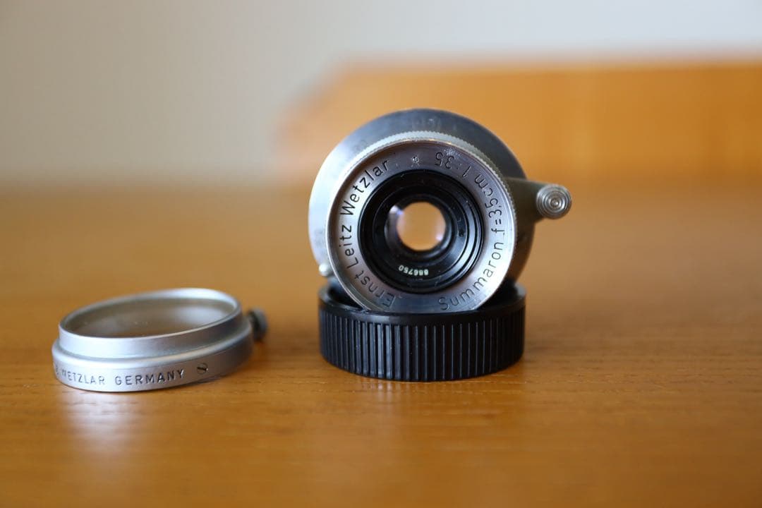 【極美品】純正フィルター付　leica summaron 35mm f3.5 L