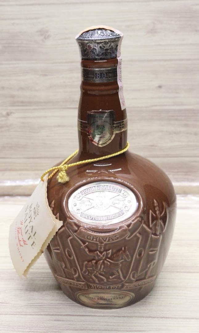 ◆未開栓 2本 ロイヤルサルート 陶器ボトル ウイスキー 21年 まとめ