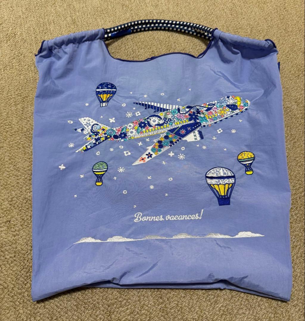 ボールアンドチェーン　ANAオリジナルエコバッグ 飛行機デザイン