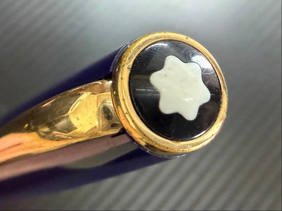 極美品 モンブラン ジェネレーション ネイビー F 細字 万年筆