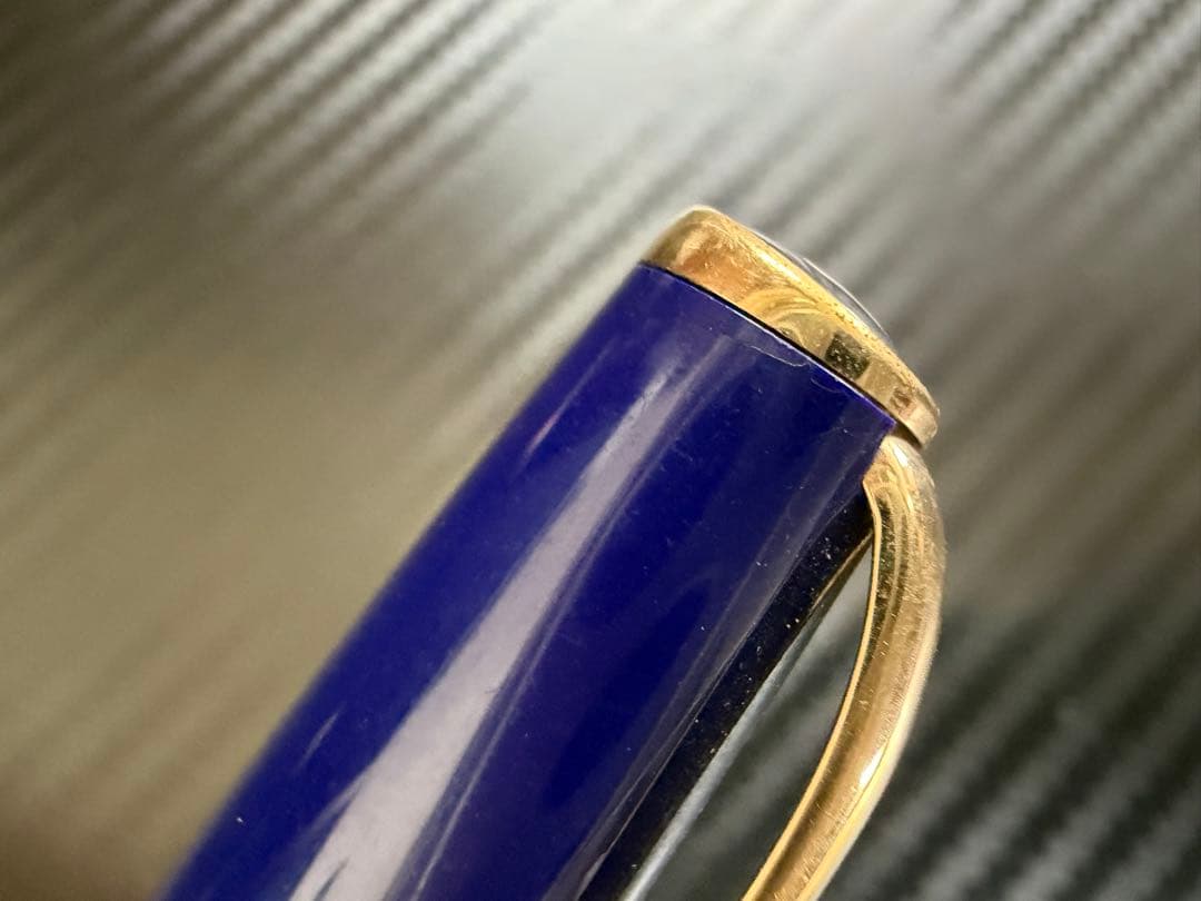 極美品 モンブラン ジェネレーション ネイビー F 細字 万年筆