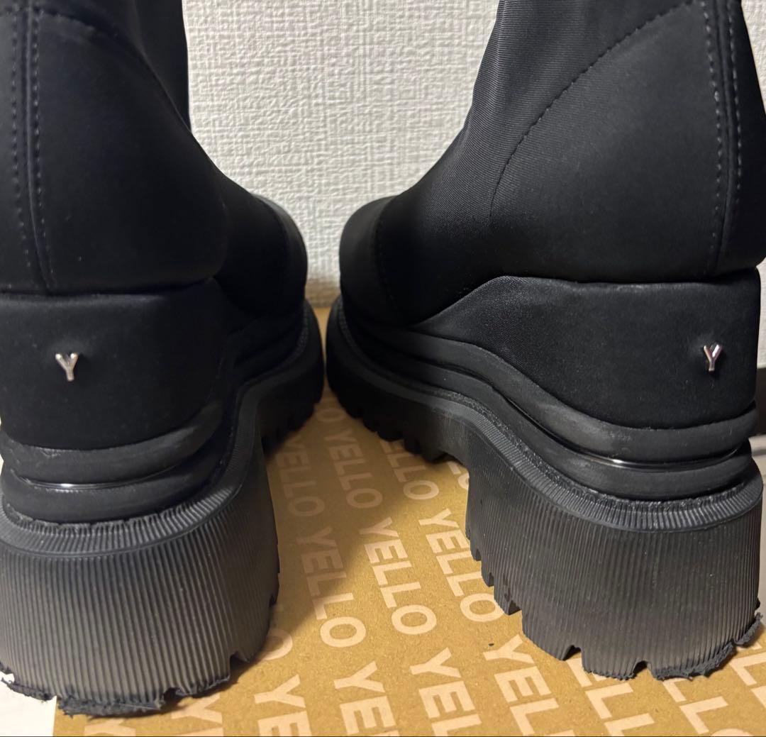 【あさみ】YELLO／TOKYO BLACK boots