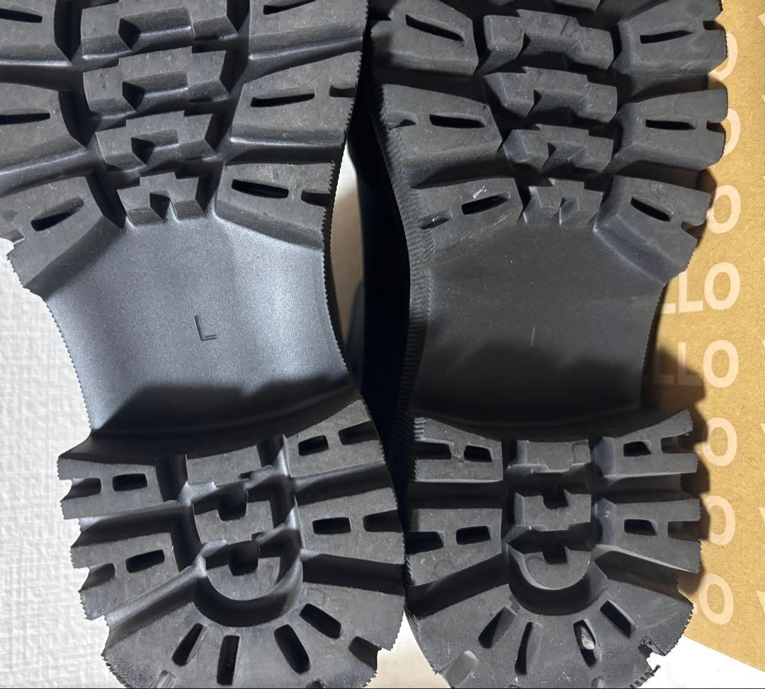 【あさみ】YELLO／TOKYO BLACK boots