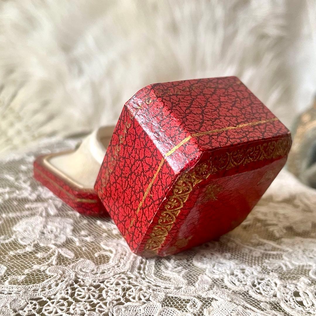 りむ　　リング用ジュエリーボックスアクセサリーケース　フランスアンティーク