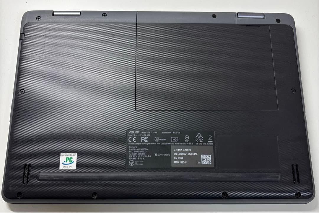 Chromebook本体 ASUS Chromebook C214MA-GA0029