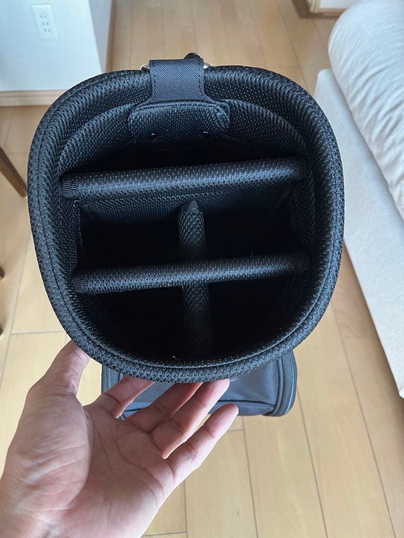 超美品人気ミズノ　MIZUNO カート式キャディバッグ　8.5型　軽量2.1kg