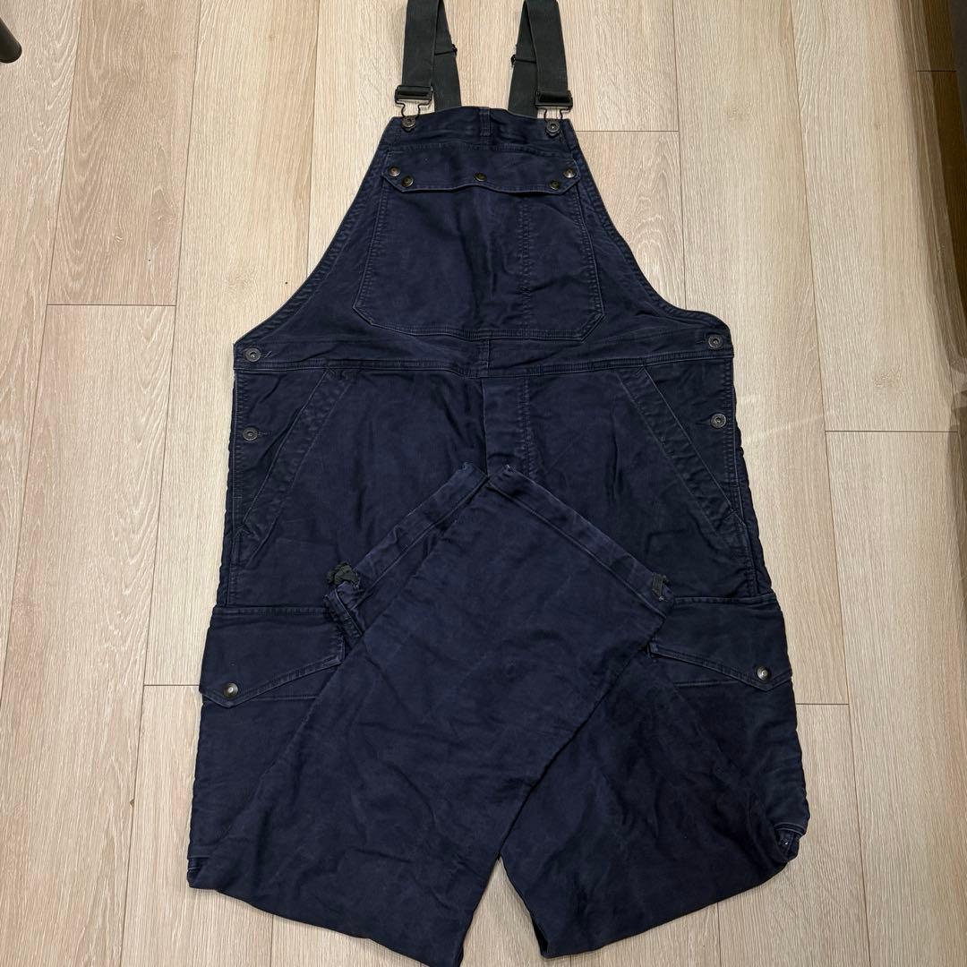 RRL ralph laurenジャングルクロスオーバーオール XLサイズ