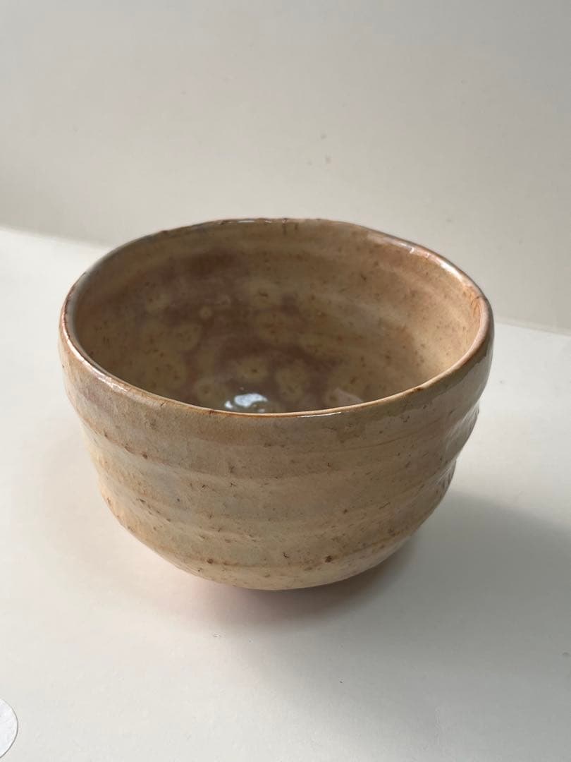 新品未使用　兼田昌尚作　萩焼　抹茶茶碗