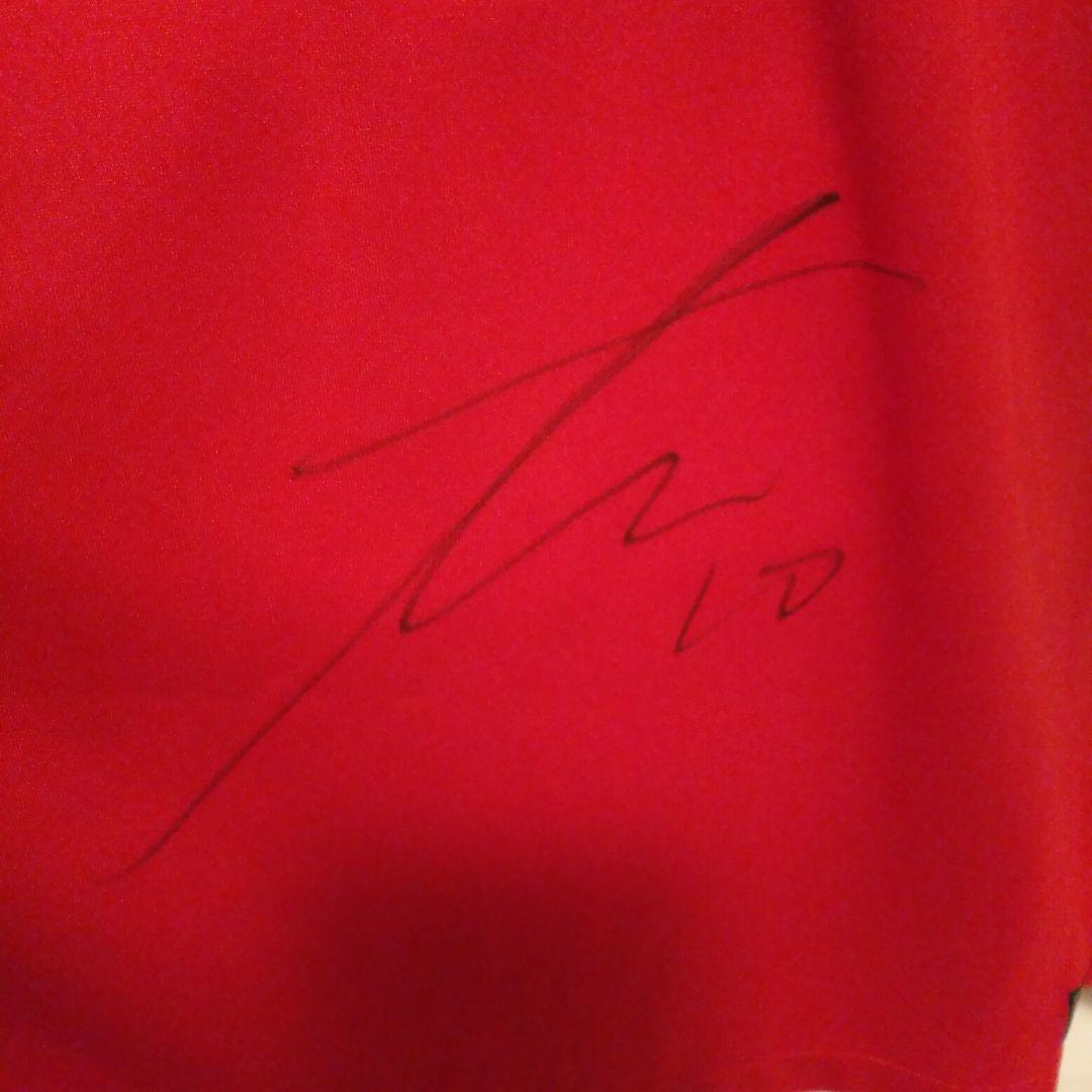 鹿島アントラーズ ユニフォーム ウェア 荒木 直筆サイン Mサイズ　2022年