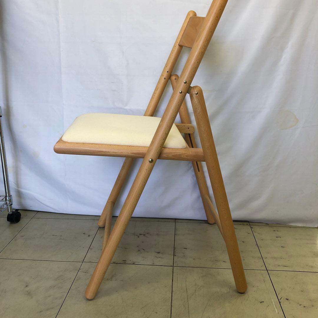 MUJI　良品計画　折り畳みデスク・チェアセットパイン材