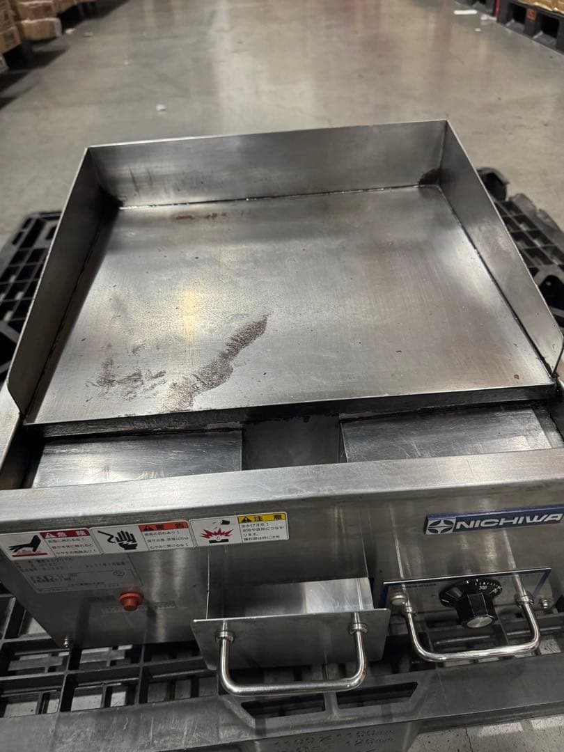 卓上電気ミニグリドル ニチワ電機 MTEG-3 業務用