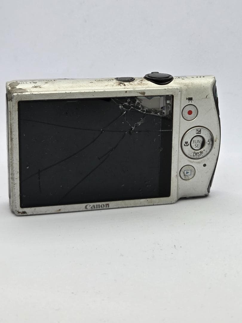 【ジャンク】キャノン Canon IXY 600F シルバー デジタルカメラ