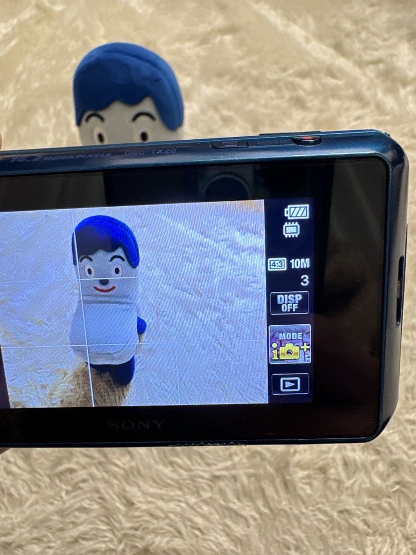 SONY コンパクト デジタルカメラ Cyber-shot DSC-TX20 青