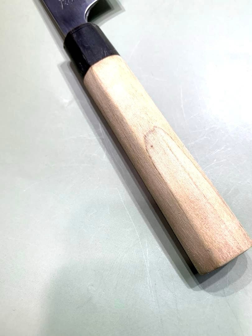 佑成　鎌形薄刃包丁　刃渡り20cm