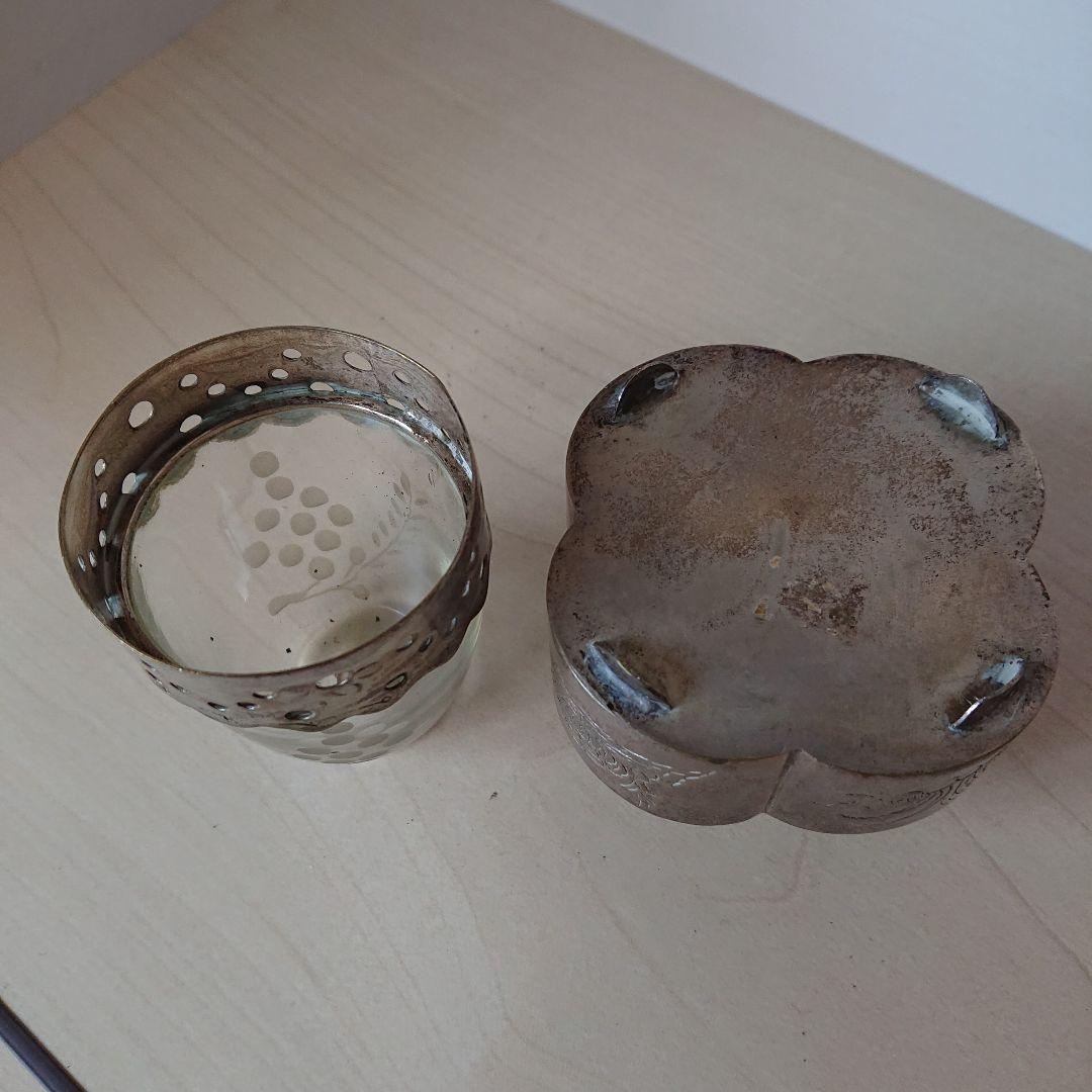 オイルランプ　灯油ランプ　フランスアンティーク