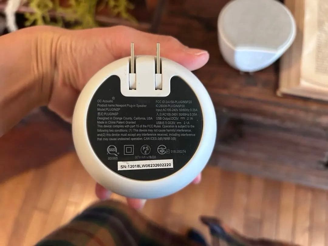 ワイヤレススピーカー ホワイト 2台セット