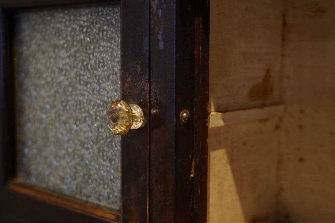 デンタルキャビネット　ジャパンビンテージ　昭和初期　ケビント 飾り棚