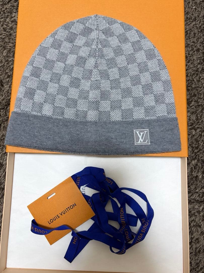 Louis Vuitton グレー ビーニー
