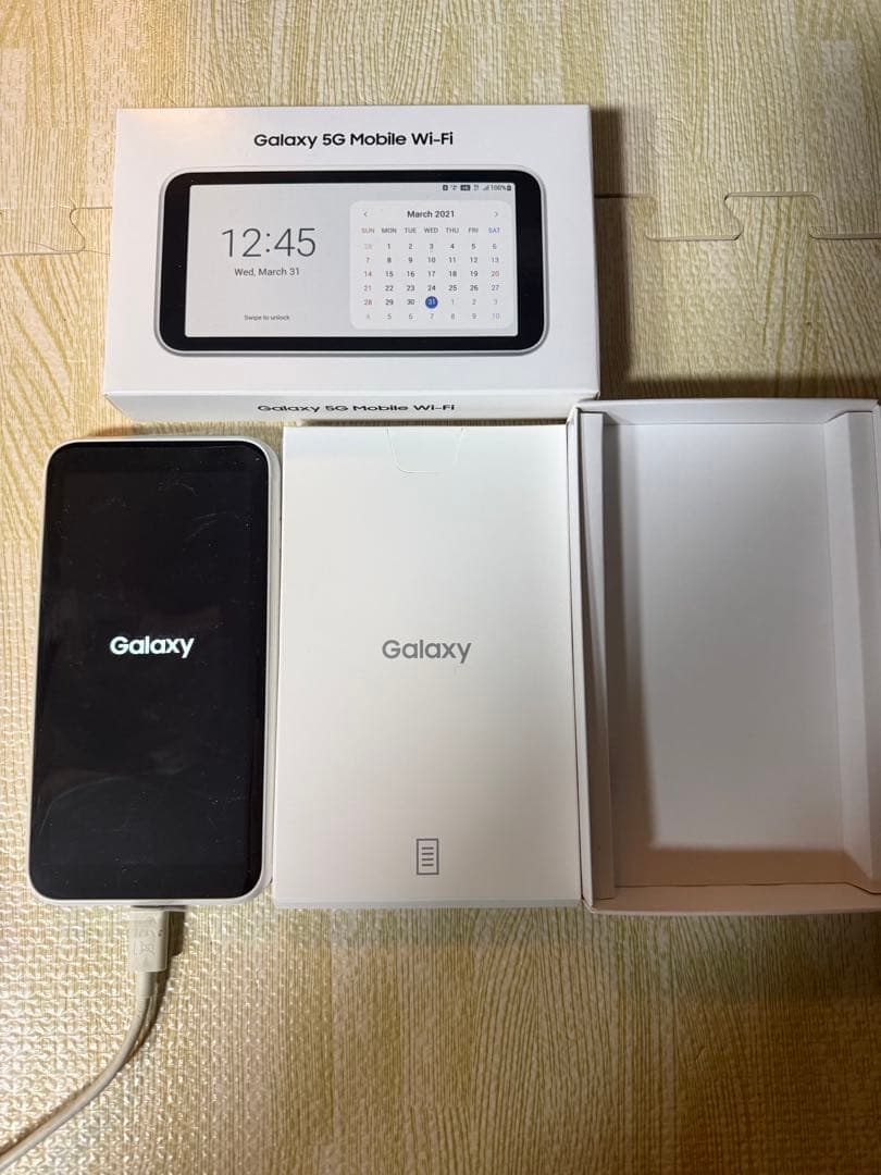 Galaxy 5G Mobile Wi-Fi モバイルルーター 箱付き
