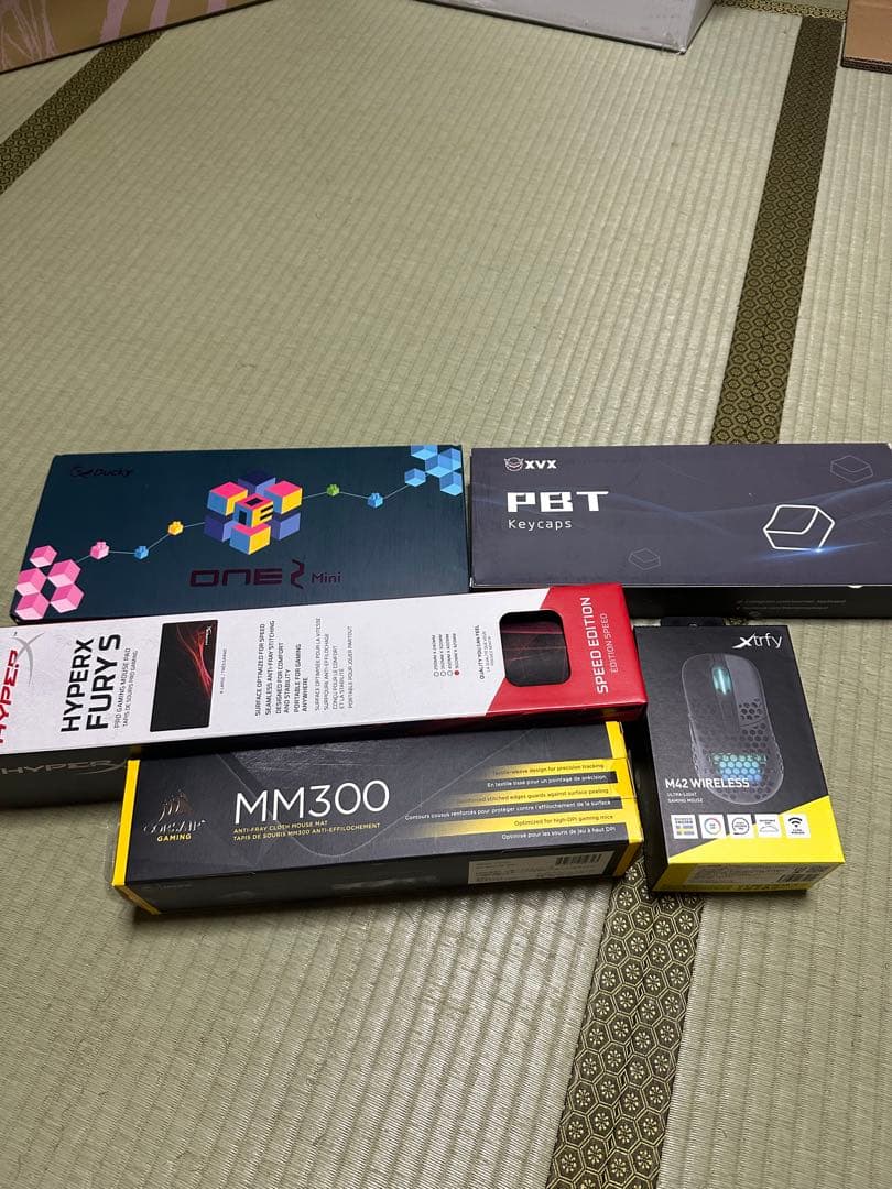 PCゲーム周辺機器まとめ売り マウス キーボード マウスパッド
