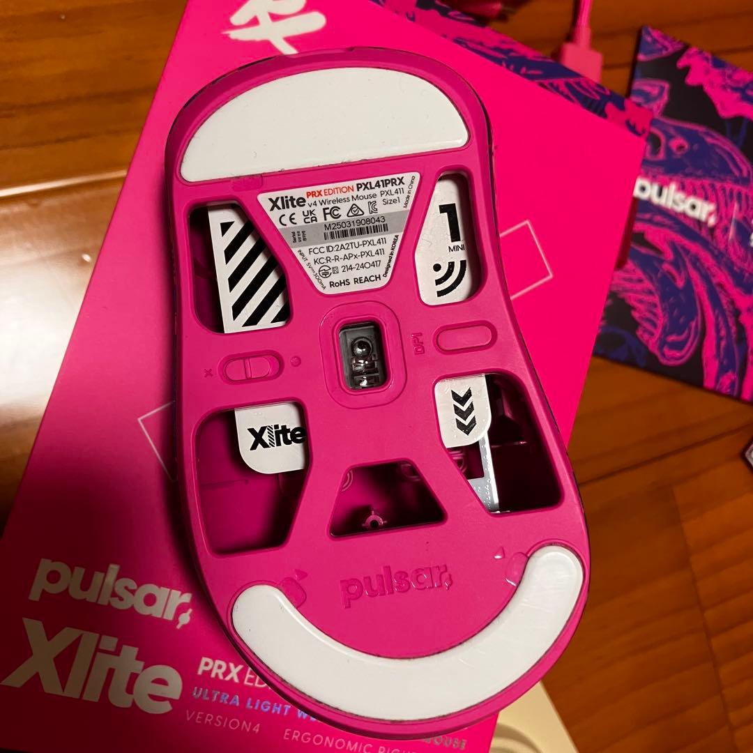 マウス・トラックボール pulsar Xilte V4 MINI PRX EDITION
