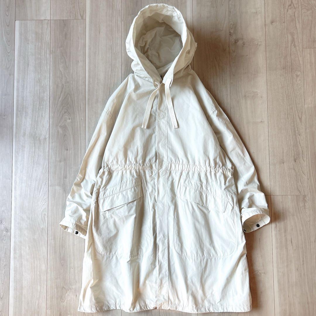 美品＊MACPHEE コットンポリエステルメモリーグログラン モッズコート 38