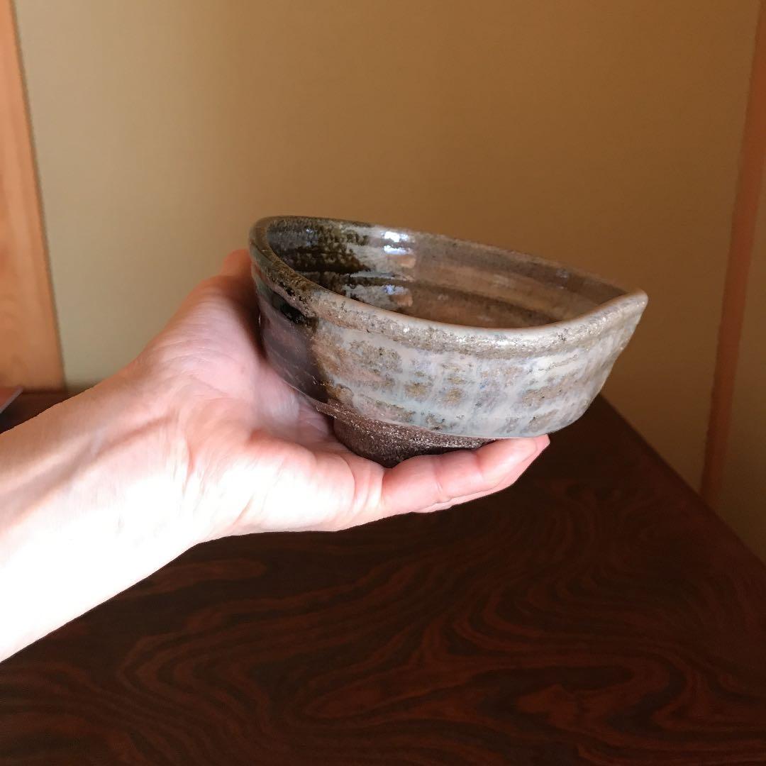 西岡小十　唐津焼　茶碗